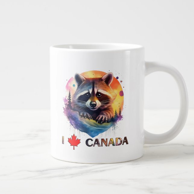 I love Canada Giant Coffee Mug (Right)
