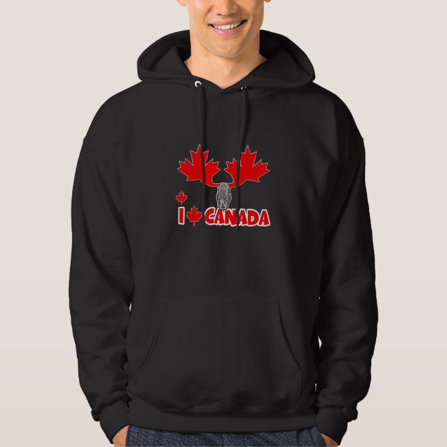 I love Canada Hoodie (Front)
