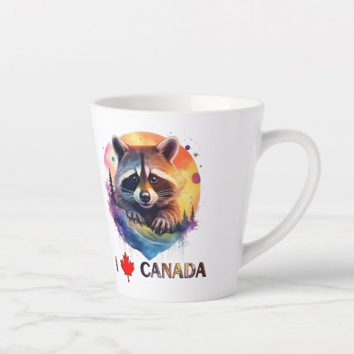 I love Canada Latte Mug