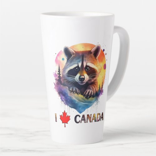 I love Canada Latte Mug