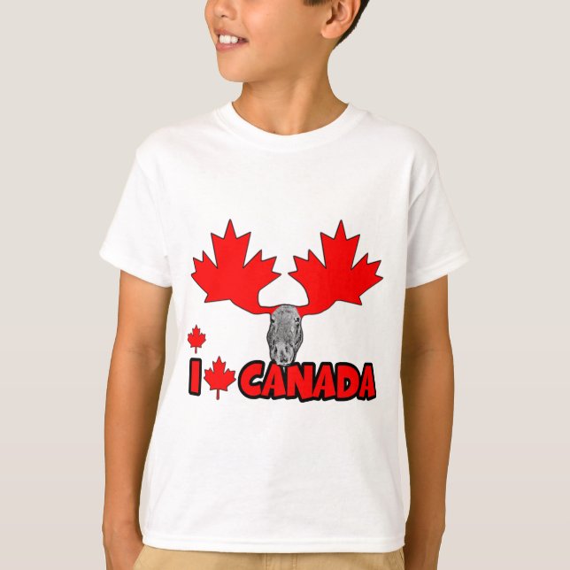 I love Canada T-Shirt (Front)