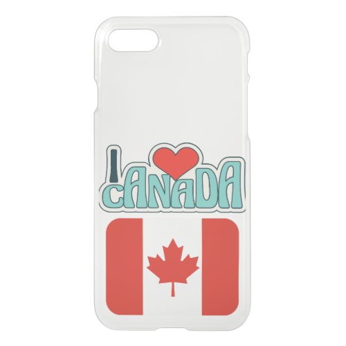 I love Canada iPhone SE87 Case