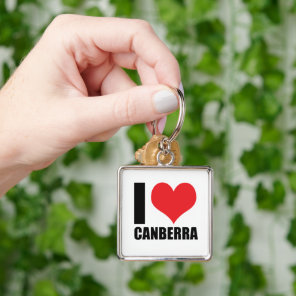 I love Canberra  Keychain