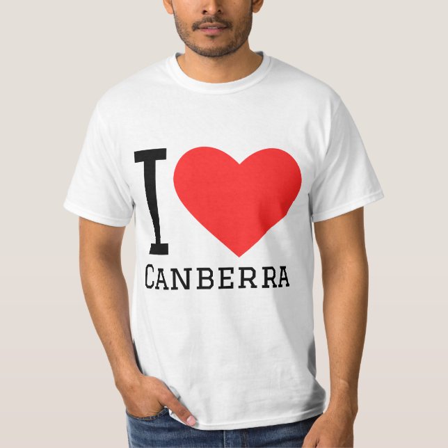 I love Canberra  T-Shirt (Front)