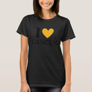 I Love Cancun Mexico Vacation 4 T-Shirt