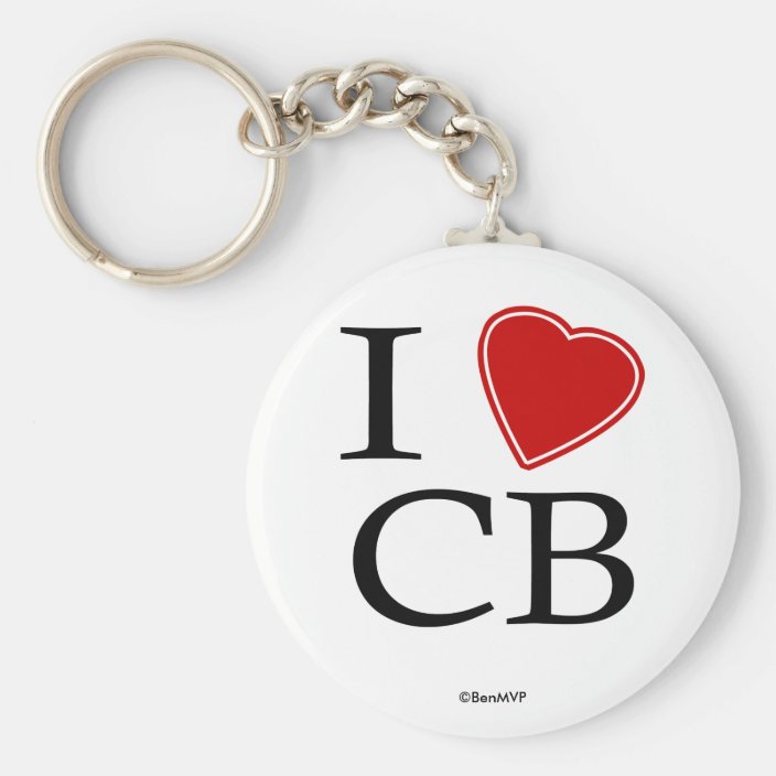 I Love Cape Breton Key Chain
