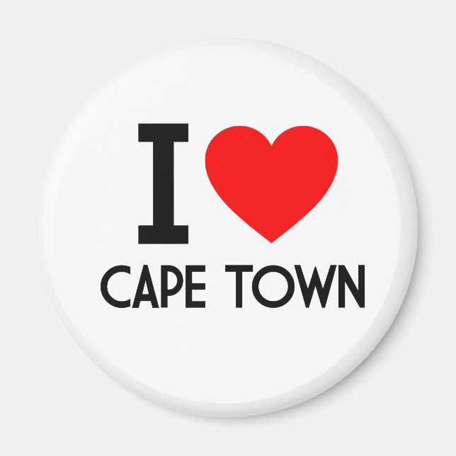 I Love Cape Town Magnet (Front)