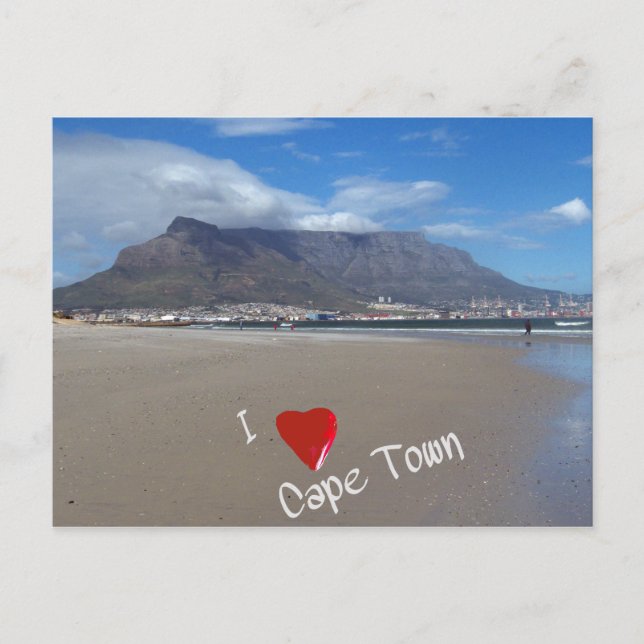 I love Cape Town postcard (Front)