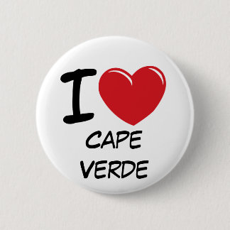 I Love Cape Verde Button