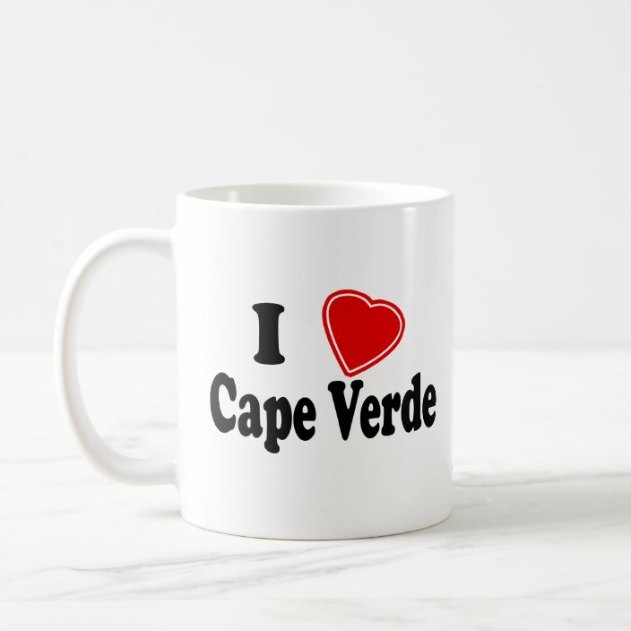 I Love Cape Verde Drinkware