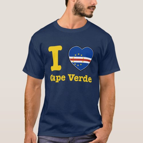 I love Cape Verde T_Shirt