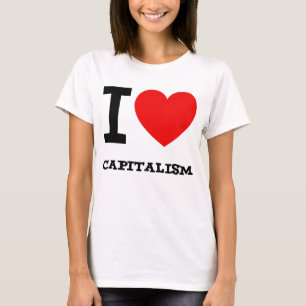 I Love Capitalism Ladies Shirt