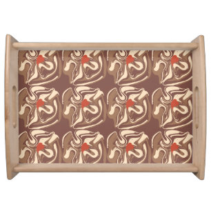 I love cappuccino serving tray