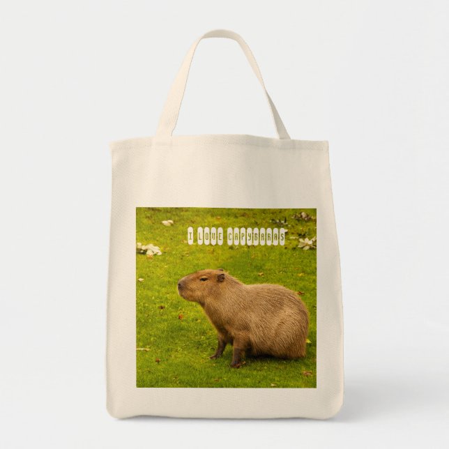 I love Capybaras Bag (Front)