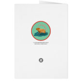 I Love Capybaras Cards (Back)