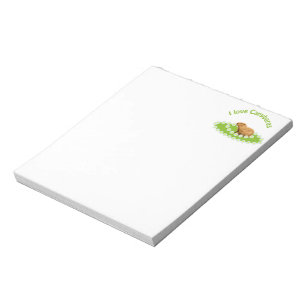 I love Capybaras Memo Notepad