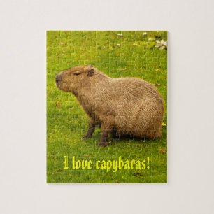 I love capybaras Puzzle