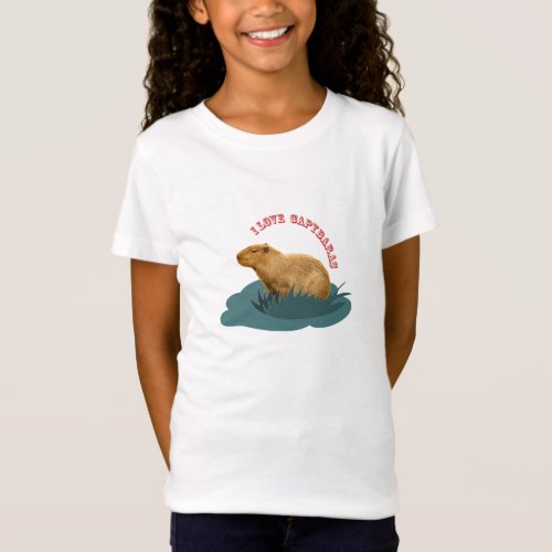 I love capybaras T_Shirt