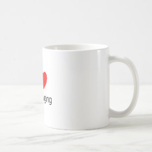 I Love Car Singing Coffee Mug