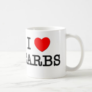 I Love CARBS ( food ) Coffee Mug