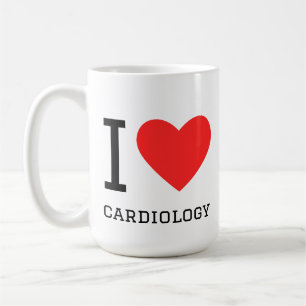 I love cardiology coffee mug