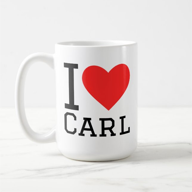 I love carl coffee mug (Left)