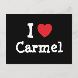 I love Carmel heart T-Shirt Postcard