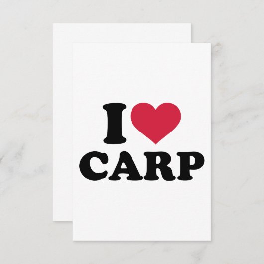 I love carp (Front/Back)
