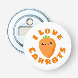 I love Carrots Bottle Opener