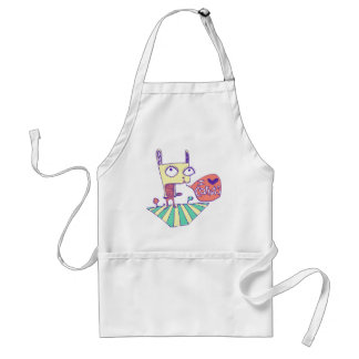 I love carrots collection adult apron