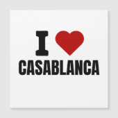 I love casablanca - I heart casablanca morocco (Front)