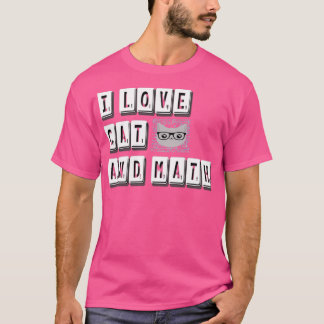I love cat and math essential 1 T-Shirt
