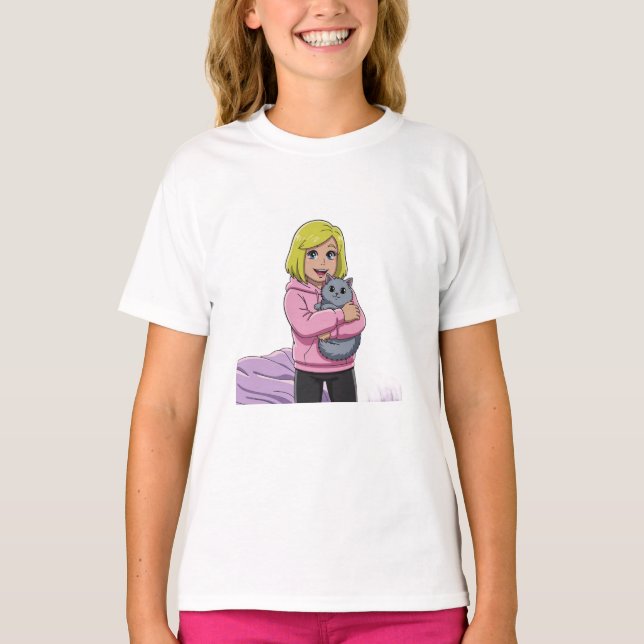 I love cat T-Shirt (Front)