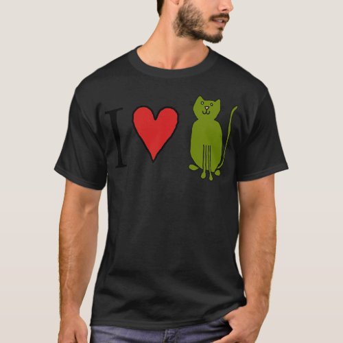 I Love Cats 2 T_Shirt