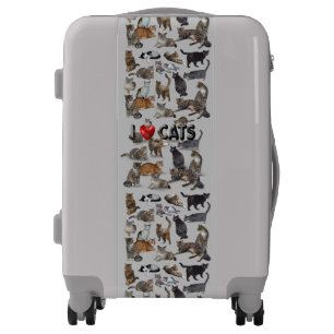I love Cats Luggage