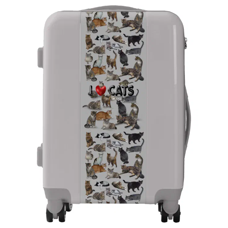I love Cats Luggage Zazzle