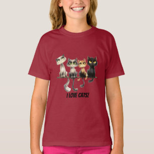 I love cats T-Shirt