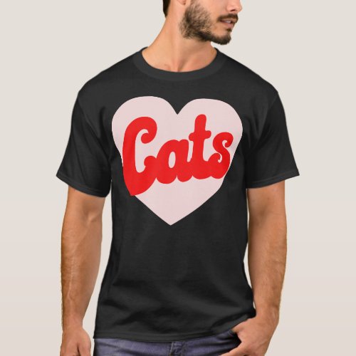 I Love Cats T_Shirt