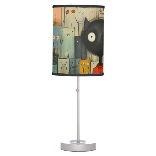 i love cats table lamp