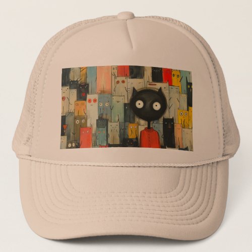 i love cats trucker hat