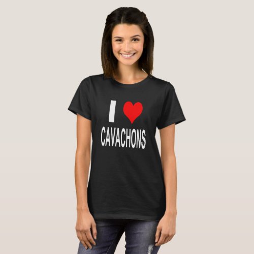 I Love Cavachons Tshirts