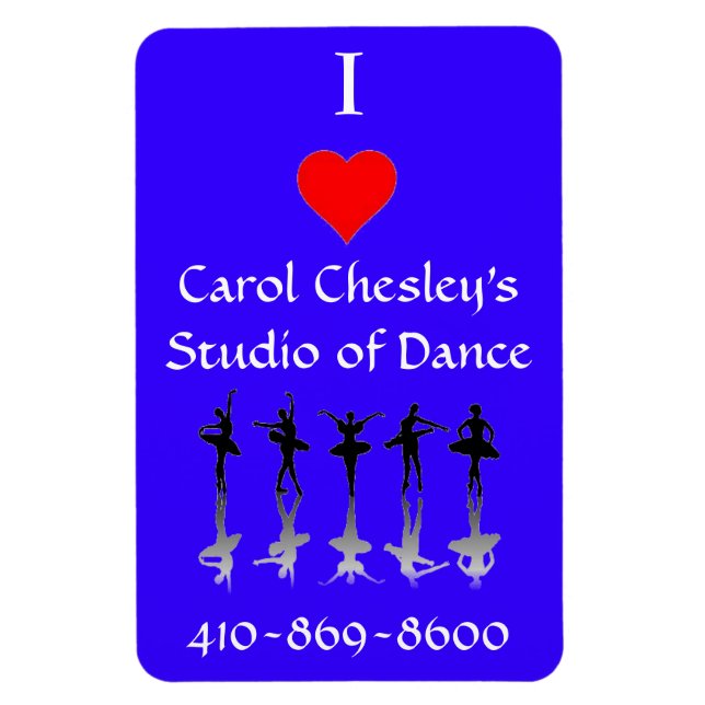 I Love CCSD Magnet (Vertical)