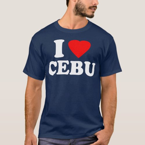 I Love Cebu T_Shirt