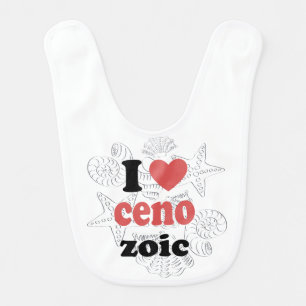 I love Cenozoic funny quote for scientists Baby Bib