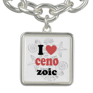 I love Cenozoic funny quote for scientists Bracelet