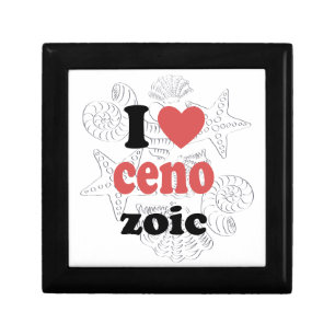 I love Cenozoic funny quote for scientists Gift Box