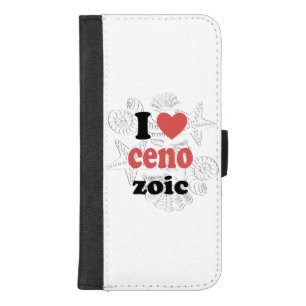 I love Cenozoic funny quote for scientists iPhone 8/7 Plus Wallet Case