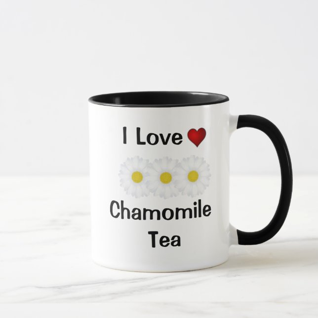 I Love Chamomile Tea  Cup & Customizable Mug (Right)