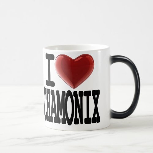 I Love CHAMONIX Magic Mug