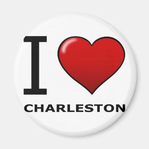 I LOVE CHARLESTON,SC - SOUTH CAROLINA MAGNET